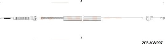Kabel, girmekanisme COFLE 2CB.VK007