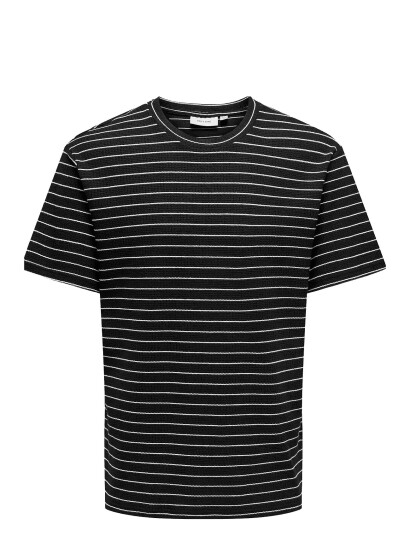 ONLY & SONS Onssebastian Reg Ss Tee - Black - XS