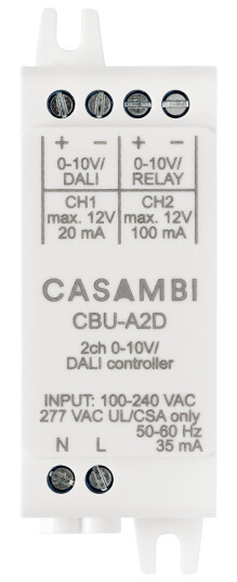 Vadsbo CBU A2D Casambi enhet 0 10V dali Elfordeling & strømforsyning