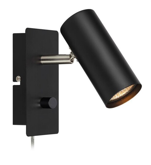 Marksløjd Barcelona vegglampe Svart