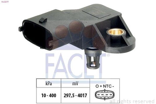 FACET 10.3377 Lufttrykksensor, høydetilpasning FACET 10.3377 Lufttrykksensor, høydetilpasning
