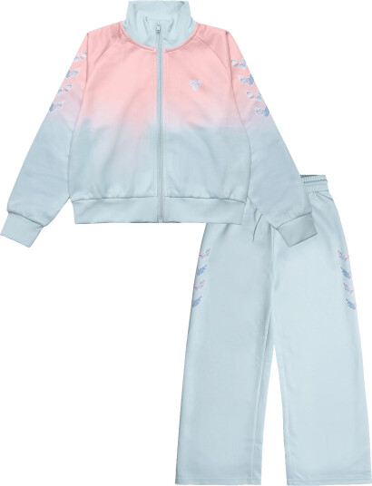 Hummel Hmljr Gradient Wl Track Suit   Blue   140