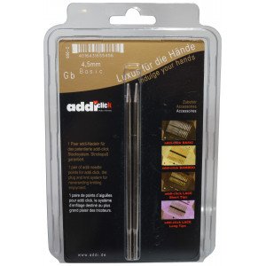 Addi Click Turbo Utskiftbare Rundpinner Messing 13cm 4,50mm US7