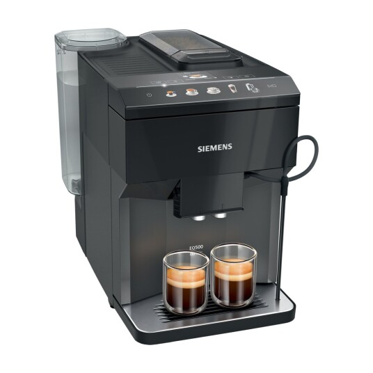 Siemens EQ.500 Helautomatisk Espressomaskin 1,9L 1500W Svart TP511R09 Siemens EQ.500 Helautomatisk Espressomaskin 1,9L 1500W Svart TP511R09