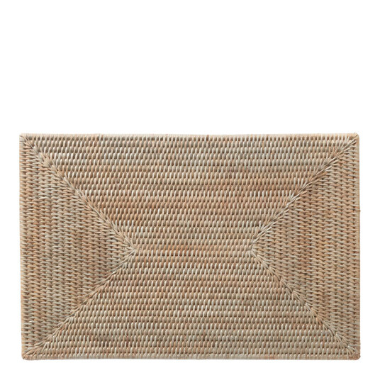Lene Bjerre Norah dekkebrikke flettet 45x30 cm natur Lene Bjerre Norah dekkebrikke flettet 45x30 cm natur