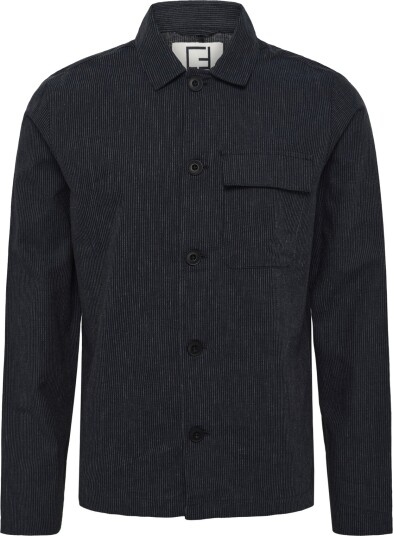 Casual Friday Cfmyles 0207 Striped Linen Mix Jack Navy S