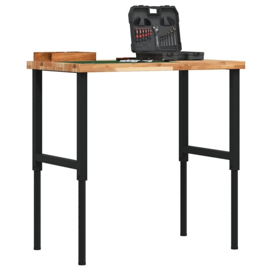 100x60x73-99,5cm Heltre Akasie Rektangulær