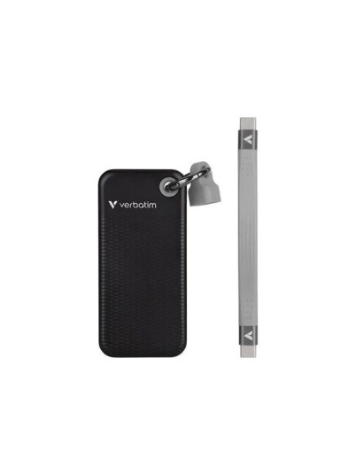 Verbatim Pocket SSD 2TB USB 3.2 Gen 2 Black/Grey