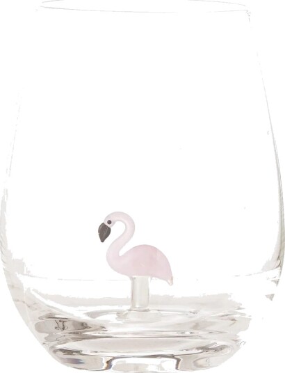 Bloomingville Misa drikkeglass 56 cl Clear-flamingo Bloomingville Misa drikkeglass 56 cl Clear-flamingo
