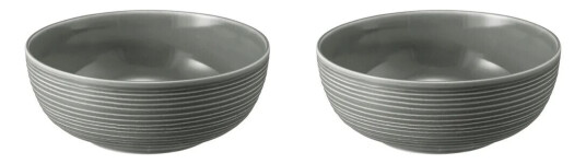 Seltmann Weiden Terra skål Ø 20,4 cm 2-pakning Pearl Grey Seltmann Weiden Terra skål Ø 20,4 cm 2-pakning Pearl Grey