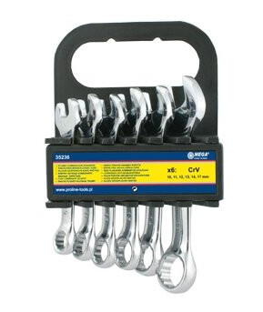 Mega Kombinasjonsnøkler 10-17Mm 6 Stk. (35236) Mega Kombinasjonsnøkler 10-17Mm 6 Stk. (35236)