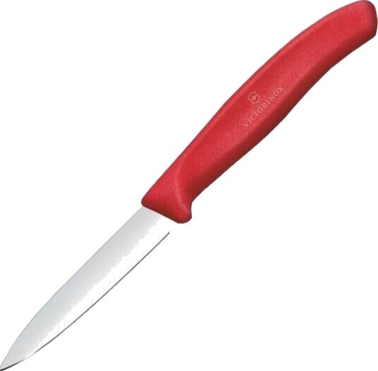 Victorinox Swiss Classic skrellekniv 8 cm rød Victorinox Swiss Classic skrellekniv 8 cm rød