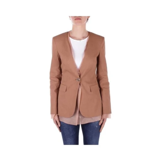 Pinko Dame Jakker Brun L,