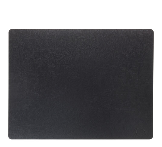 Lind Dna Square spisebrikke Bull sort 35x45 cm
