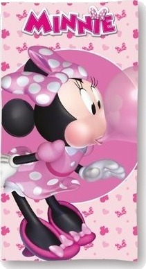 Minnie Mouse Badehåndkle 70 X 140 Cm Minnie Mouse Badehåndkle 70 X 140 Cm