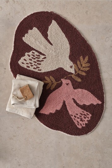 Ellos Home Badematte Amberlie Brun