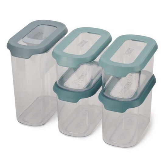 Joseph Joseph CupboardStore oppbevaringssett 5 deler blå Joseph Joseph CupboardStore oppbevaringssett 5 deler blå