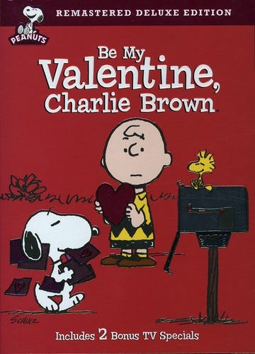 Be My Valentine Charlie Brown DVD