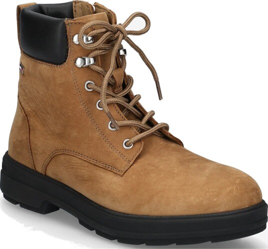 Tommy Hilfiger Th Flag Resistant Lace Up Boot   SAFARI CANVAS   37 x 37