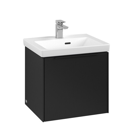 Villeroy & Boch  Subway 3.0 Servantskap m/1 skuff 473x429x407,5 mm Vulkansort Matt