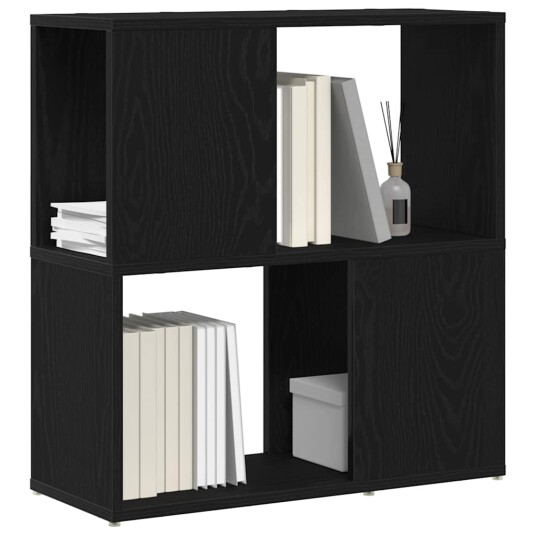 Underholdningssenter Svart 60 x 24 x 63 cm Konstruert tre Underholdningssenter Svart 60 x 24 x 63 cm Konstruert tre