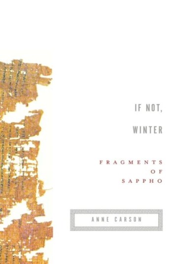 If Not, Winter Av Sappho If Not, Winter Av Sappho