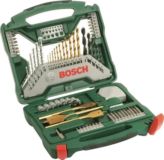 Bosch X-Line Titan Verktøysett for Metall, Tre og Stein - 70 Deler Bosch X-Line Titan Verktøysett for Metall, Tre og Stein - 70 Deler