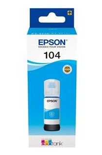 Epson T104 Cyan EcoTank ink