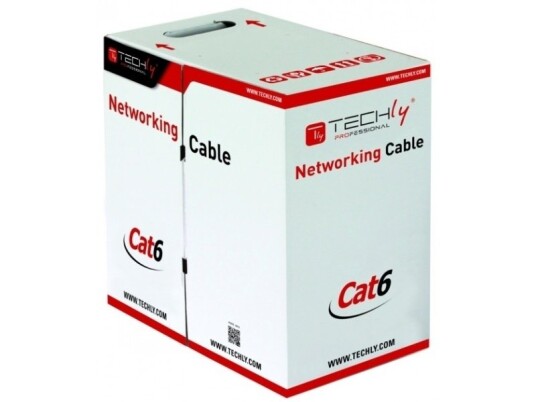 Techly Itp9-Ris-0305 305 M Cat6 S/Ftp (S-Stp) Grå