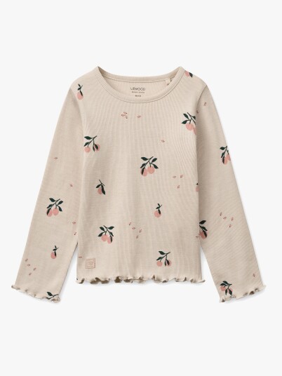Liewood Nieve Printed Longsleeve Rib T Shirt   Multi/patterned   110/116