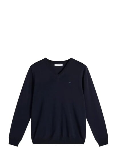 J. Lindeberg Lymann Knitted Sweater   Navy   XL