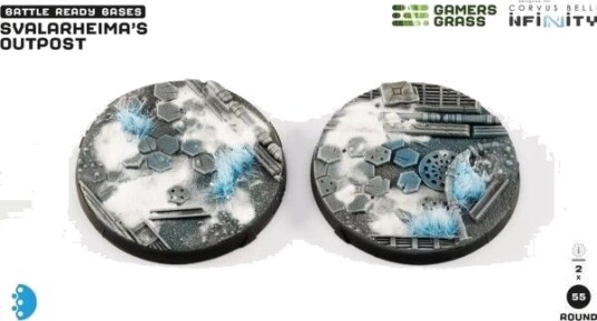 Gamers Grass Infinity Svalarheimas Outpost Round 55Mm 2X