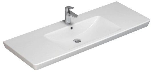 Dansani Mido+ Lotto XL servant, 125x45 cm, hvit