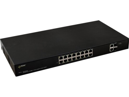 Pulsar Sf116, Håndtert, Fast Ethernet (10/100), Strøm Over Ethernet (Poe), Rack-Montering, 1U