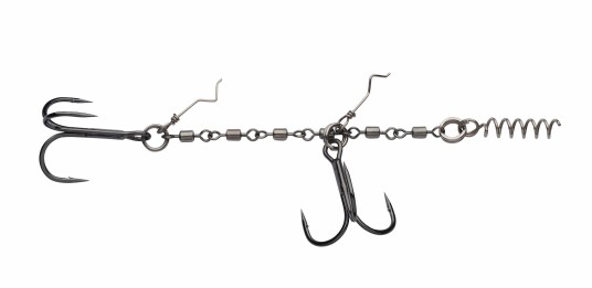 Abu Garcia Beast Chain Stinger Medium 1/0 2 pack