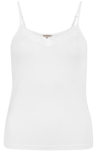 Lady Avenue Pure Silk Jersey Lace Camisole L