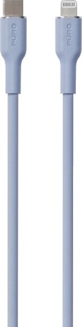 Puro Pucapltusbciconlblue, 1,5 M, Lightning, Usb C, Hankjønn, Hankjønn, Blå Puro Pucapltusbciconlblue, 1,5 M, Lightning, Usb C, Hankjønn, Hankjønn, Blå