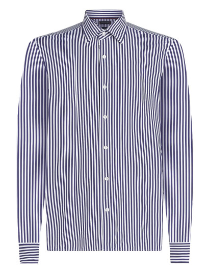 Tommy Hilfiger Dc Performance Kntd Stp Shirt - Navy - XXL Tommy Hilfiger Dc Performance Kntd Stp Shirt - Navy - XXL