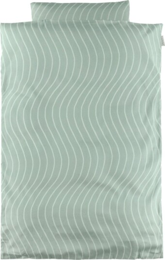 Leander Sage Green Leander Sengetøy Woodland 100x140 cm