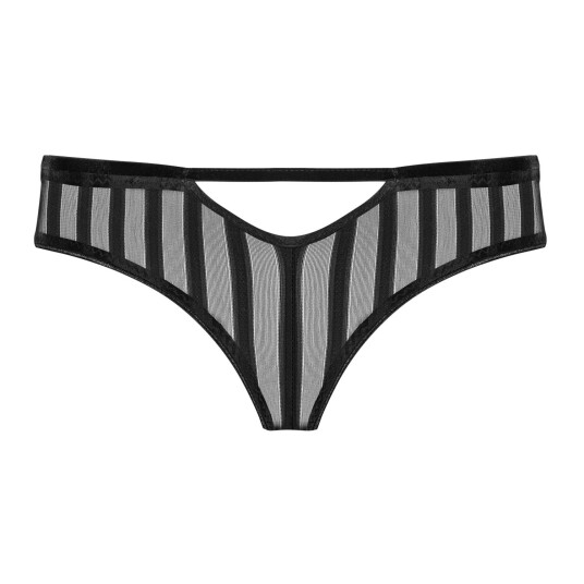 Stripete stringtruse i tyll Stripete stringtruse i tyll