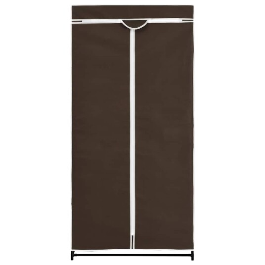 vidaXL Garderobeskap 2 stk brun 75x50x160 cm vidaXL Garderobeskap 2 stk brun 75x50x160 cm