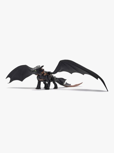 Dragons Plasma Blast Nightfury Lekefigur for 4+ år