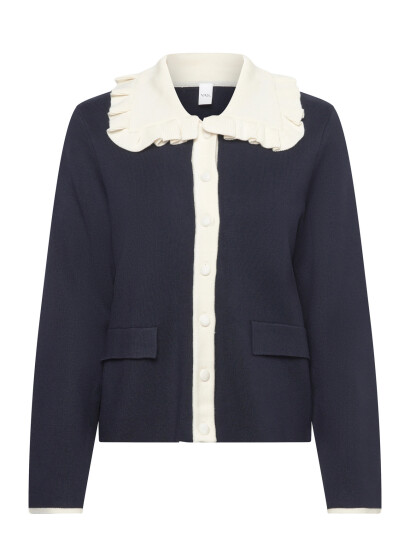 YAS Yasnella Ls Knit Cardigan D2D Navy XS