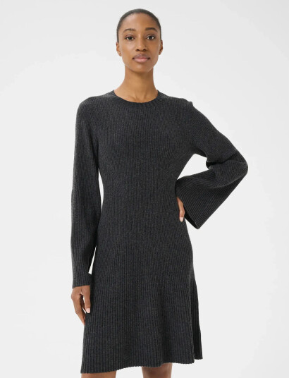 Gestuz Antaligz Wool Short Dress Noos - Black - XXS