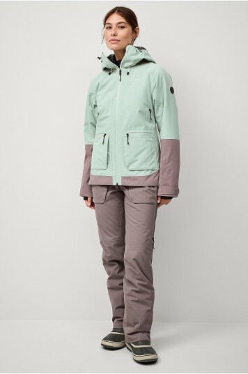 Áhkká Skibukser Light Padded Ski Pants Brun