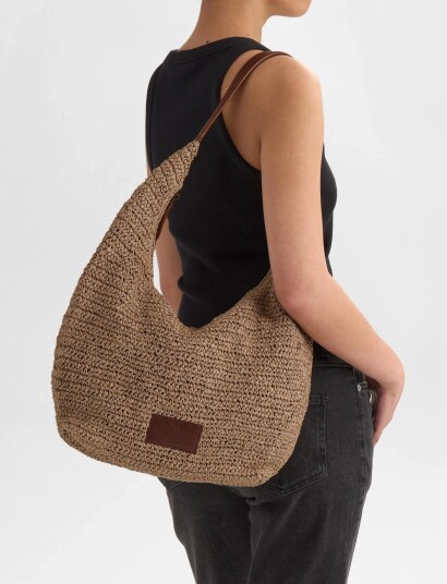 Markberg Soleambg Bag Raffia   Beige   ONE SIZE