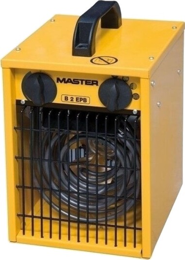 Master B2 Elektrisk Vifteovn 2 kW innebygd termostat