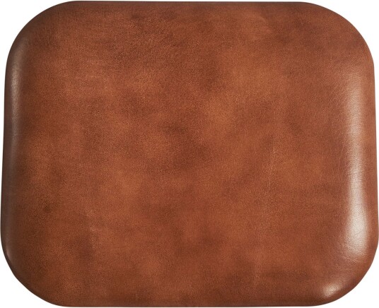 101 Copenhagen - Sculpt Stool Cushion Krakker Kristian Sofus Hansen,Tommy Hyldahl Brun Lær