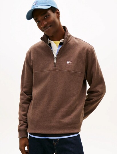Tommy Jeans Tjm Reg Badge Qz Ext Brown XL
