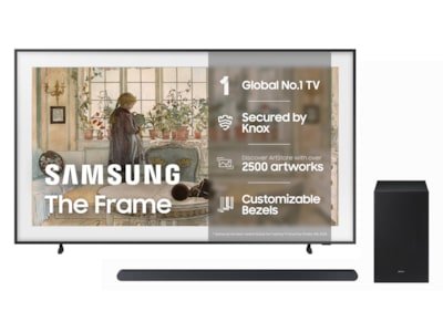 Samsung The Frame 65" 2024 TV med HW-S710D lydplanke TQ65LS03D